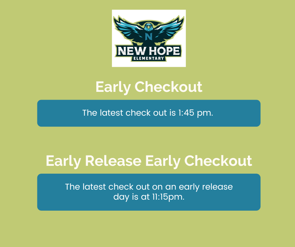 The latest check out is at 1:45pm. The latest check out on an early release day is at 11:15pm. 